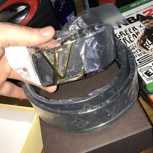 Louis Vuitton Belt Black